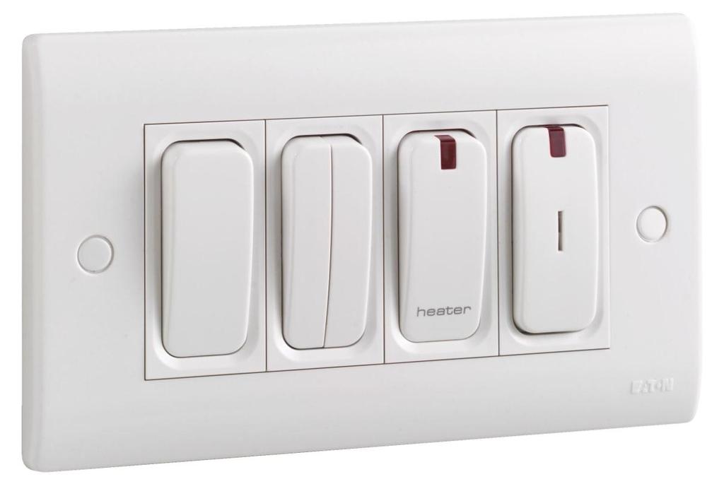 PREMERA MIX Modular White or grey cover plate option to enable