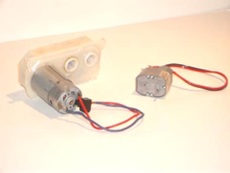 3.2 Actuators 3.2.1 DC Motors One of the two types of motors provided is a DC brush motor; the two issued in the kit are shown in Figure 11.