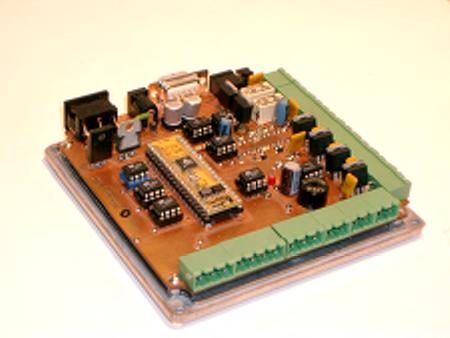 1 The Controller Box The controller box that is included with the kit is based around a Parallax Basic Stamp BS2p40, which sends serial commands to various Atmel AVR