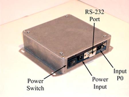 Figure 1: Interior View of the Controller Box The various input and output ports are labeled in Figures 2 and 3.