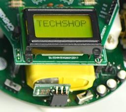 BUTTONS AND LCD Three button are connected in a voltage divider circuit as shown in the picture beside.