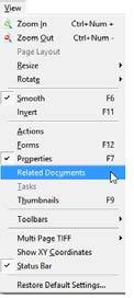Application Evaluation Common to all Committee Roles Access the Related Documents Pane: The Perceptive Content document viewer offers several pane options.