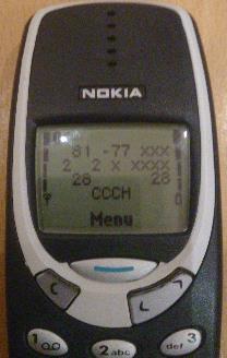 Nokia Netmonitor Nokia shipped diagnostic tool in early phones. Can be enabled on phone such as 3310 using cable.