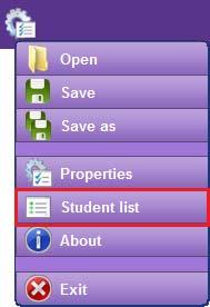 10 Maro Multimediaal Managing the Classroom Log Request Select students If you want to use student names instead of computer names, you can use the Log Request function.