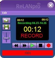 27 Maro Multimediaal Record Voice to File During Broadcast Record voice to file during broadcast Click the Record button during your broadcast to record your voice and save it.