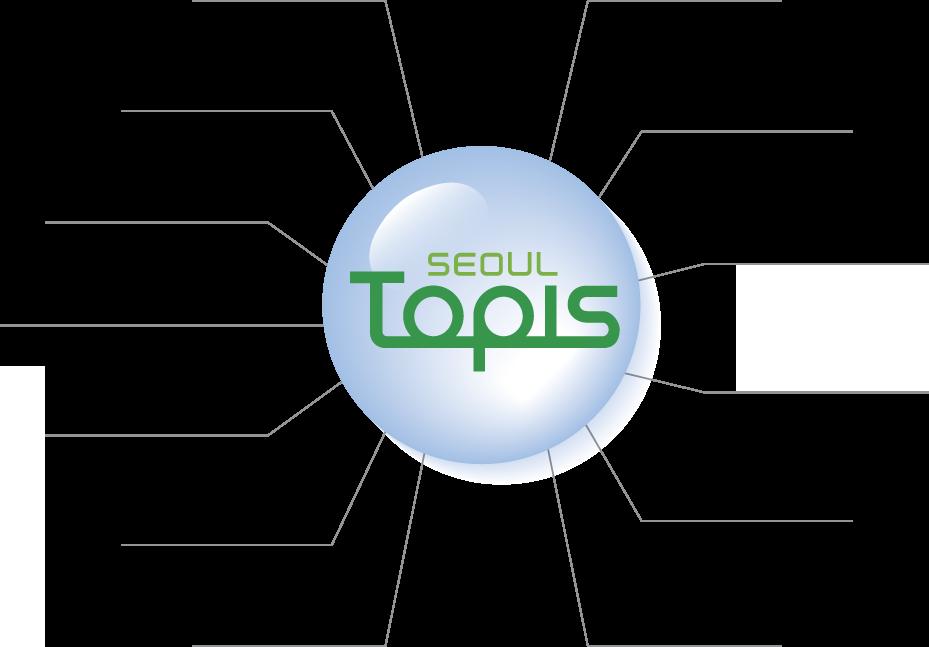 TOPIS (Seoul Transport operation and Information Srvice) Link and integration of transportation information Call Taxi Center BMS / BIS
