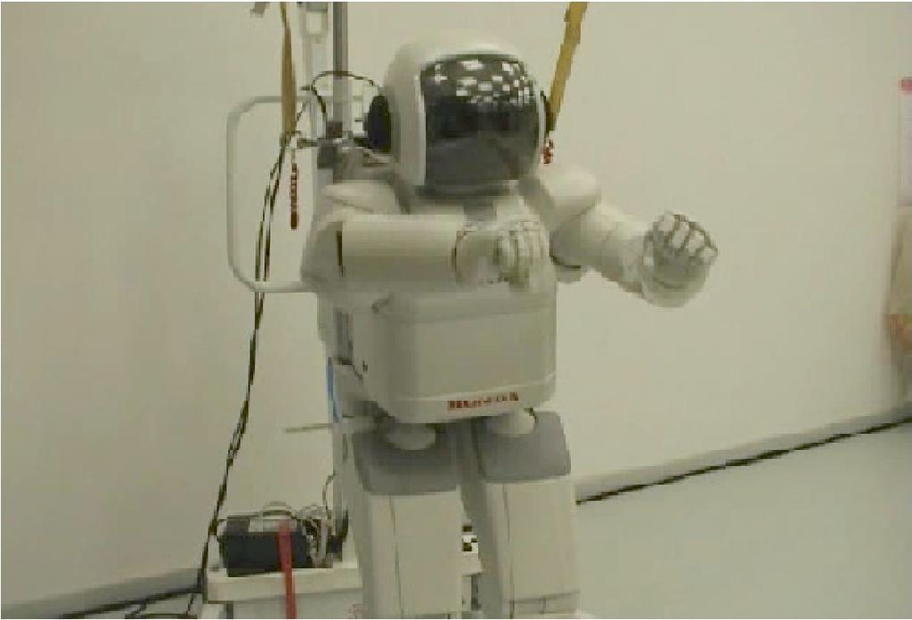 VII. ACKNOWLEDGMENT The authors would like to thank the members of Honda s ASIMO and robot research teams in Japan for their kind support. Fig. 6.