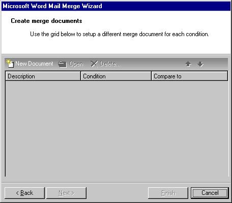 M AIL MERGE WITH MICROSOFT WORD 81 12. Click Next. The Create the document and merge the data screen appears. 13.