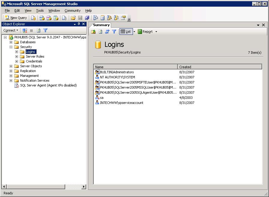9. Now Confirm that the current logged in user is par to Administrator group on the