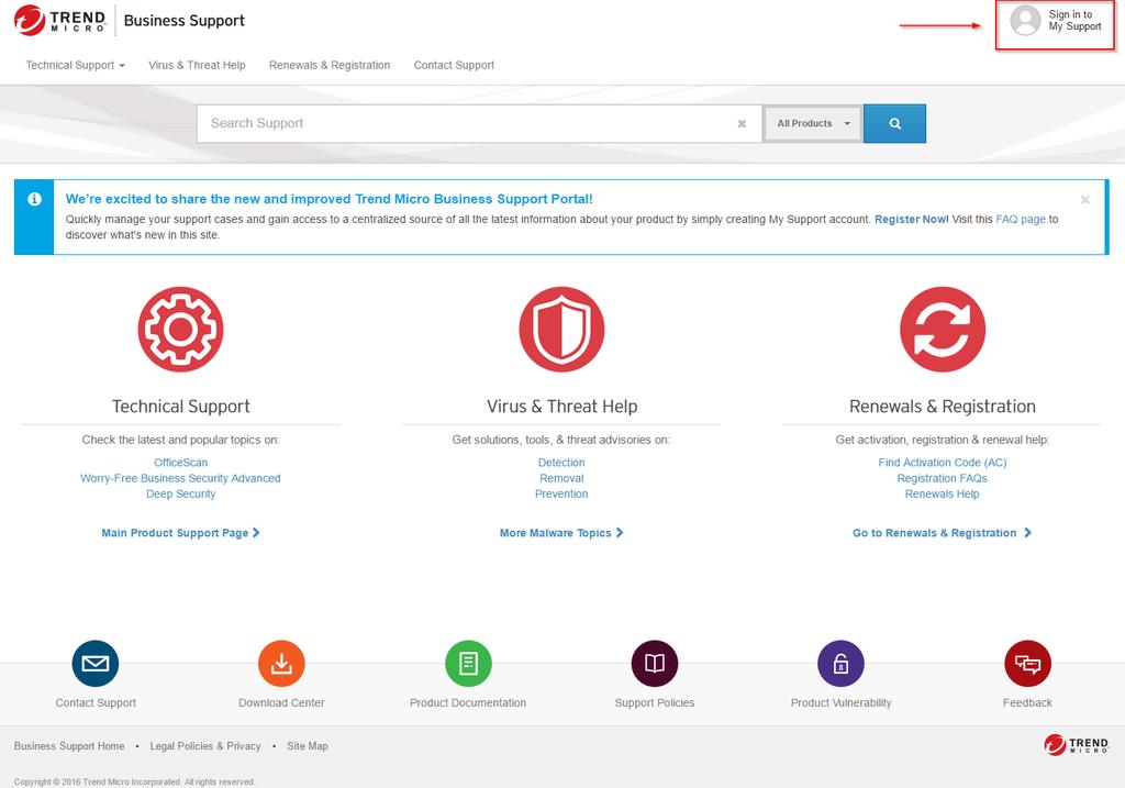 Submitting a Support Request Online Before contacting Trend Micro Technical Support, we recommend first reviewing our online Knowledge Base this will allow you to validate if the issue you are