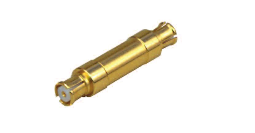 SMP Connectors Application Connectivity for Female to Female Adapter VSWR & Freq. Range Gold Plated 1.