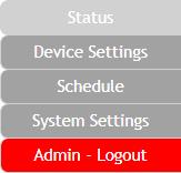 IP Mode: If you choose, you can alter the static IP network settings for the device, or switch the unit into DHCP mode to automatically obtain proper network settings from a local