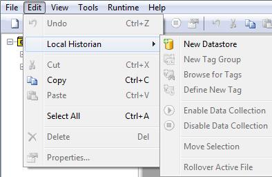 Most of the settings configured in the wizard can be changed later by editing the properties of the configured datastore.