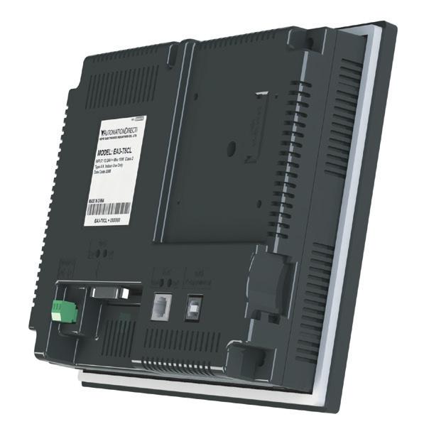 E-TL, E-TL and E-T0L Ethernet (Optional): Purchase the E-EOM Ethernet Option Module from utomationirect to connect the