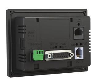 allows communications via an Ethernet connection.