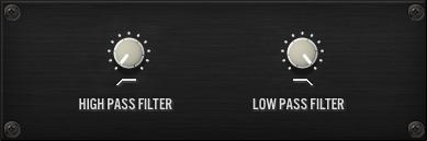 CHANNEL INSERT EFFECTS LIST: EQ: FILTERS This filter module