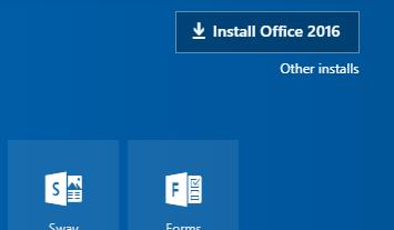 Office 365 account, students can install MS Office on a