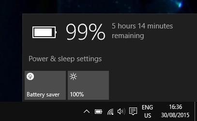 If the Surface 3 battery is drained, you ll need to charge it for a few minutes (could