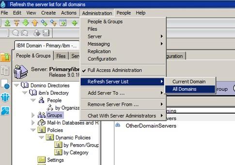 Common Scenarios a Domino Admininstrator can experience with the ID vault Scenario 5: Admin is trying to add a vault replica server but is not able to lookup the name of the server Resulting