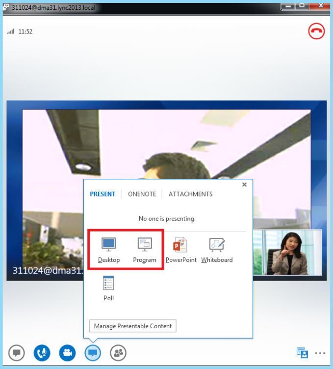 Polycom RealPresence Content Sharing Suite Quick User Guide After you select the content you want to share, other meeting