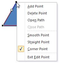 Bezier Curve feature that allows you to reshape an object