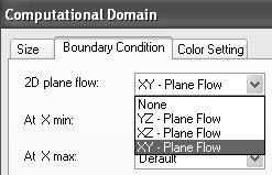14 Selection of fluid for the project and flow type 15. Select Flow Simulation>>Computational Domain.