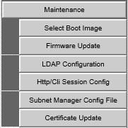 Configuring and Monitoring the Switch Intel Omni-Path Fabric Figure 19. Chassis Detail Maintenance Menu for Intel Omni-Path Edge Switch 100 Series Figure 20.