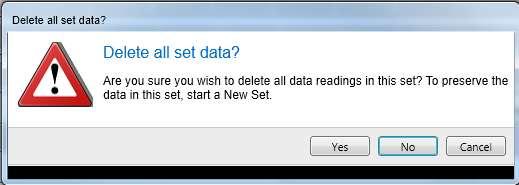Data results can be added to the Set either manually or automatically.