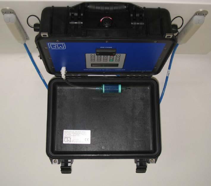 LLB-OCMFM 2000 PORTABLE DOPPLER AREA-VELOCITY FLOWMETER System for flow measurement, data acquisition and transmission for wastewater with long battery life With Long Life Battery Open Channel Flow