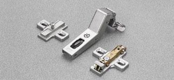 Compatible with all traditional Series 200 mounting plates and with all Domi snap-on mounting