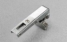 We recommed the use of self-threading screws B 3.5 x 9.5 DIN 7982 to fix C2ZP hinges.  plates.