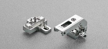 Compatible with all traditional Series 200 mounting plates, drilling 28x32 mm.