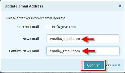 Changing Your Login Email Address 1. Click the View my account link from your Homepage. 2.