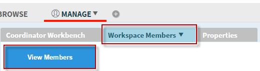 View space members View space members 1. Click space name or folder 2.