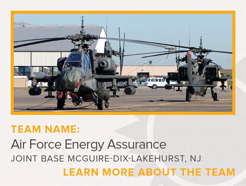 Air Force Energy Assurance The Air Force s vision for installation energy projects is Mission Assurance through Energy Assurance.