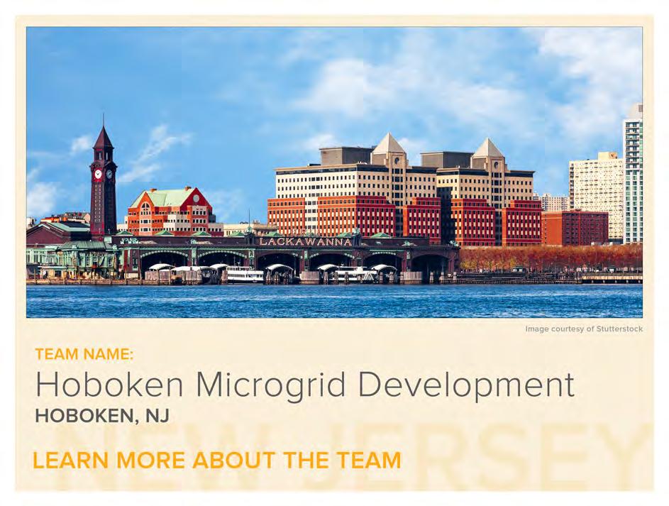 Hoboken Microgrid Development The Hoboken Microgrid team came to develop and recommend pilot project design, financing, and ownership models for the City of Hoboken and the State of New Jersey to