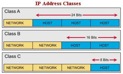 host portion of an IP address identifies the specific device on that network Because IP addresses consist of four octets separated by dots, one, two, or three of these