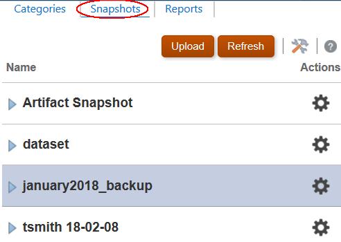 Chapter 14 Scenario 10: Backing up and Restoring Oracle Enterprise Data Management Cloud If the export fails for any reason, the report displays Failed as the status.
