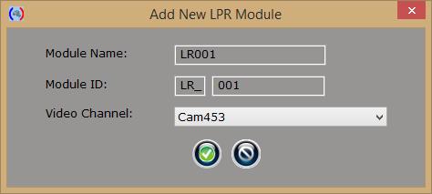 stream 1 3. Navigate to the License Plate Recognition -> LPR Modules page from the left-hand side navigation menu. 4.