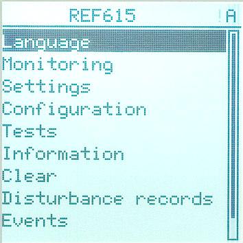 Display readouts, cont d Name or code of protected objects Settings in 4 setting groups Configurations such as protocol