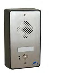 900- l call button l 8 Watts HP power l Stainless steel polished front panel l IP66 rating l H 280 mm x W 30 mm x P D mm H 282.5 mm x W 32.