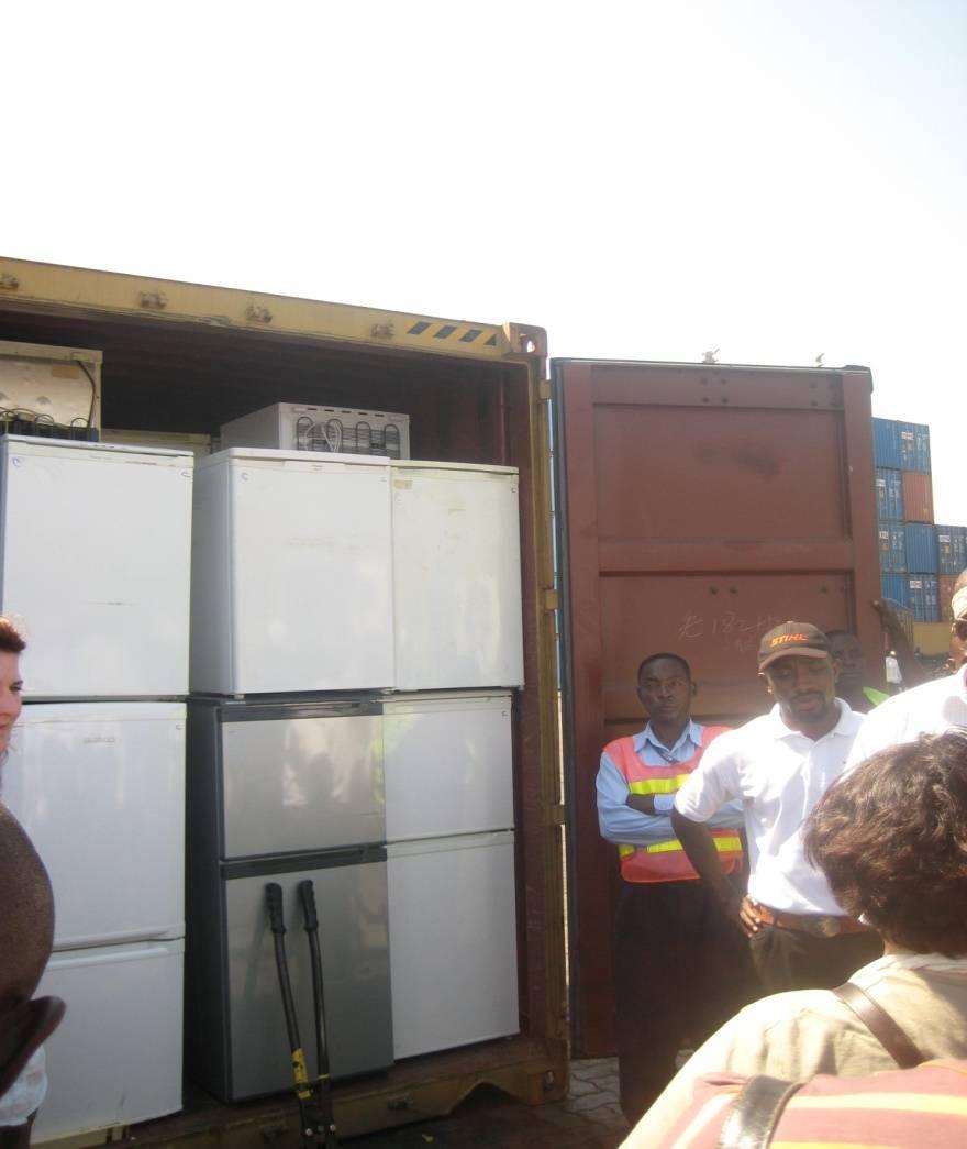and physical control of containers at seaports Local