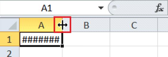 Fitting Information in Rows and Columns One thing you may quickly notice when entering data is that information in some cells, like the street addresses in the example below, looks cut off or
