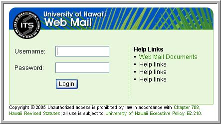 Web Mail is a robust email application with many features.