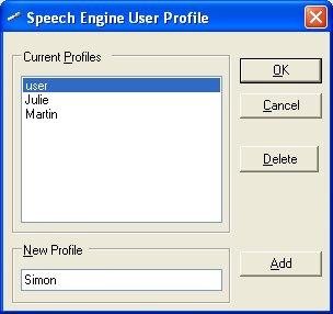 13. USING THE SPEECH INPUT FACILITY IN XP In this section you ll learn how to: add user profiles create a document set up and use the Alternatives window.