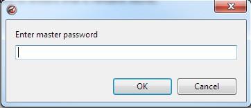 Click Settings-> 'Show advanced settings' link. Click the 'Enable master password' checkbox. Type the previously generated password and click 'Ok'. 4.17.