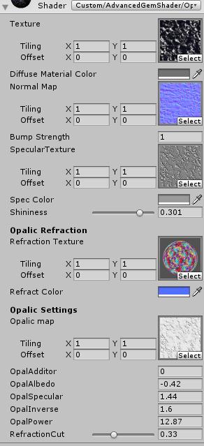 This may be possible with procedural 3D Textures in the future. This shader uses the standardspecular shader as base Texture: The Main Texture.