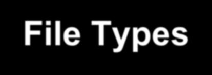 File Types OS design