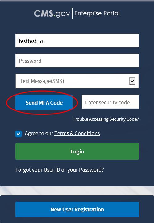 Logging In 5.2.2 Text Message (SMS) 1.