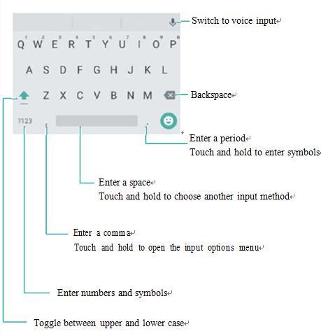 Spell checker You can choose a language to do spell check, for example, you can choose to use system languages. Keyboard and input method You can choose virtual keyboard and Physical keyboard.